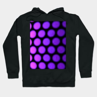 purple dots Hoodie